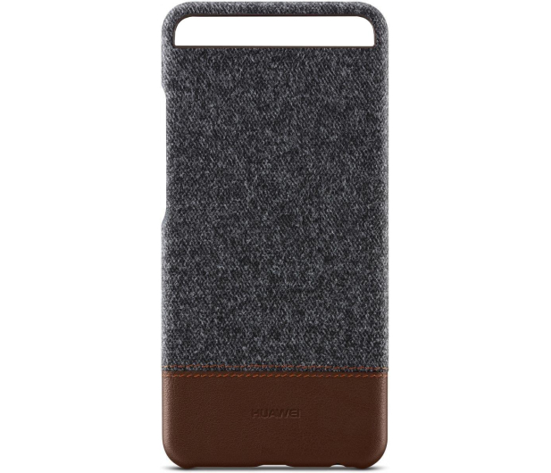 Etui skóra-filc do Huawei P10 ciemnoszare - 352196 - zdjęcie